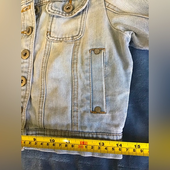 Little Girls Jean Jacket by Highway Jeans Sz M - Picture 8 of 8